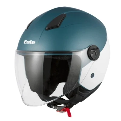Image de EOLE COCOBLU003 Casques jet L, 59 cm blanc/bleu ECE 22.06