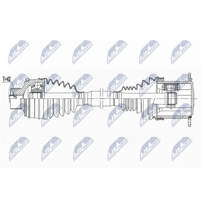 Image de Essieu moteur NTY NPW AU 037