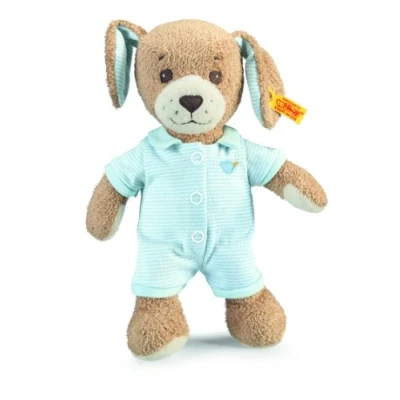 Image de Steiff 239687 Doudou Chien Bonne Nuit Bleu