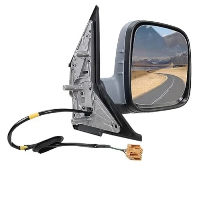Image de ATEC Germany 1x Rétroviseur extérieur électrique droit chauffant latéral convexe Compatible avec VW MULTIVAN T5, TRANSPORTER T5