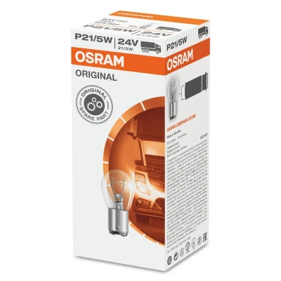 Image de OSRAM ORIGINAL LINE 7537 Ampoule, feu clignotant 24 21/5 P21/5W MERCEDES BENZ: ACTROS MP4, AROCS, AXOR 2