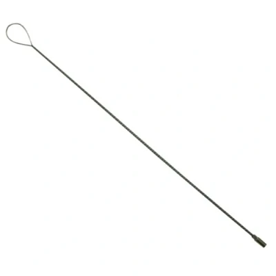 Image de Kamino Flam Tige pour Brosse de Ramonage Conduit Cheminée Poêle Longueur 1000 mm, Noir