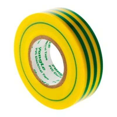 Image de Rouleau adhésif 19mm x 20m Vert/Jaune Zenitech