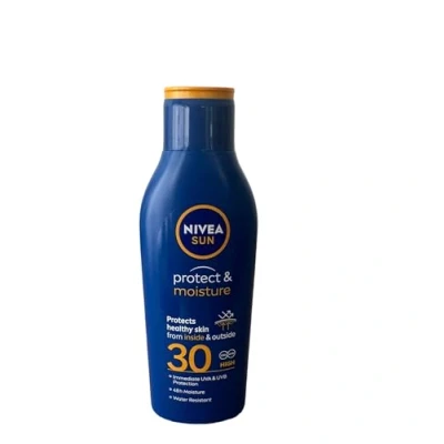 Image de Lotion solaire hydratante Nivea Sun protection immédiate SPF 15 200 ml