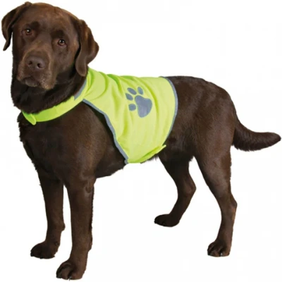 Image de Trixie Gilet réfléchissant pour chien Jaune