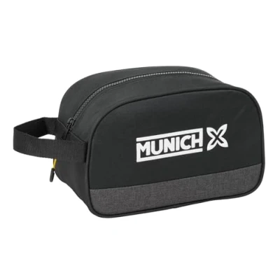 Image de Trousse Scolaire SAFTA Munich TOPO Souple Zippée Adaptable au Chariot