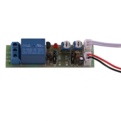 Image de DC5V/12V/24V Minuterie de Retard Cycle Infinie Commutateur Temporisation Relais Activation/Désactivation du Module 0 15min/0 60min Réglable(DC5V Adjustable)