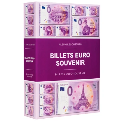 Image de Leuchtturm, Billets de banque souvenirs, Album (relié) convient pour: 420 billets, avec 70 feuilles Conceptionimpression dim: 180x255x55 mm. par