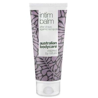 Image de Baume Après Rasage Australian Bodycare Intim Balm (100ml) Pour Poils Incarnés et Brûlures du au Rasoir À Utiliser &amp; Epilation l&#039;Huile d’Arbre à Thé d’Australie