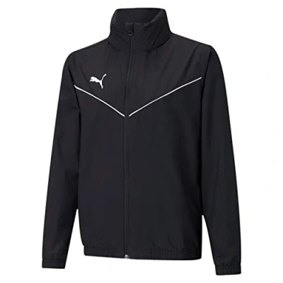Image de Puma Veste imperméable pour enfants, Taille: 128, Schwarzweiss