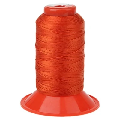 Image de Longueur de 500 Mètres Couture Fil En Nylon Solide pour Sac à Dos Tente Orange