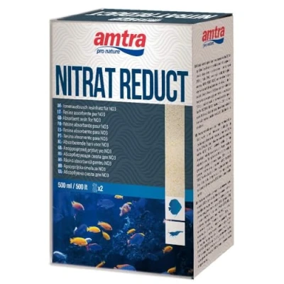 Image de Amtra Nitrat Reduct 500 ml Résine Synthétique, Anti Algues pour Aquariums d&#039;Eau Douce, Réduit les Nitrates, 2 X 125