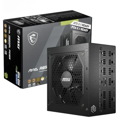 Image de MAG A850GL PCIE5 unité d&#039;alimentation d&#039;énergie 850 W 20+4 pin ATX Noir