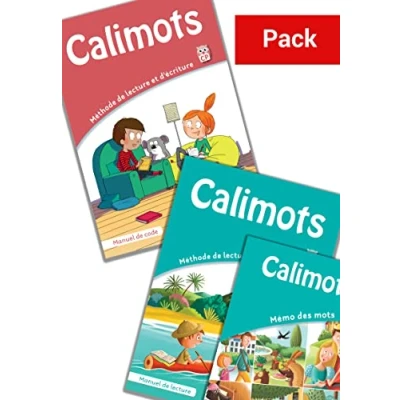 Image de Calimots CP Pack Manuel de code + lecture Mémo des mots: EDITION 2019