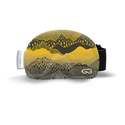 Image de Soggle Revêtement de protection en microfibre pour lunettes ski Taille unique Couleur : jaune slovaque