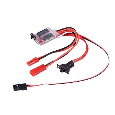 Image de RC Brushed ESC, 220A ESC Contrôleur de vitesse électronique avec frein pour Car/Boat