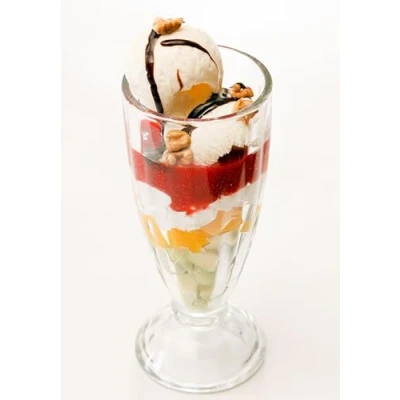 Image de Topkapi Arctic 51128 Lot de 6 coupes à glace, pour café glacé, milkshake 325 ml
