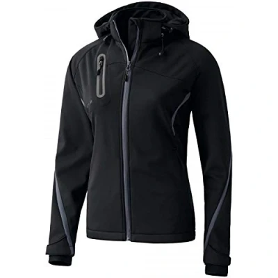 Image de Erima Veste Softshell Fonction Femme, Noir/Anthracite, FR : 42 (Taille Fabricant 40)