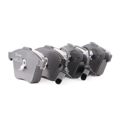 Image de BREMBO P 85 056 Jeu de plaquettes frein contact signal d&#039;usure inclus avec clip piston sans accessoires AUDI: Allroad C5, A6 C5 Avant
