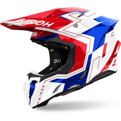 Image de AIROH TWIST 3 DIZZY BLUE/RED GLOSS M