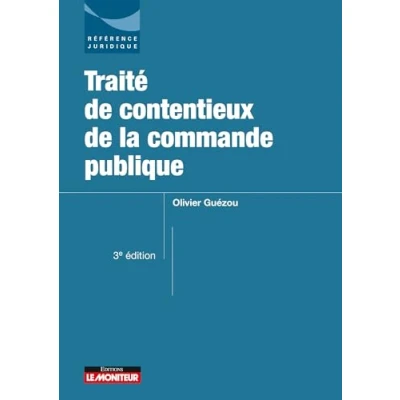 Image de Traité de contentieux la commande publique