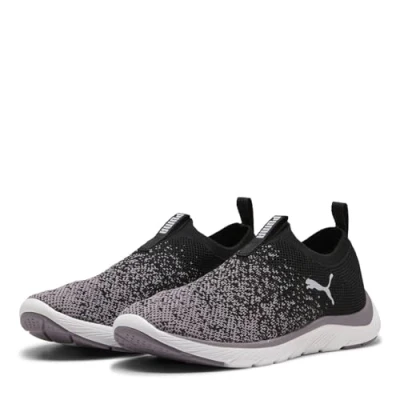 Image de PUMA Femme Softride Remi Slip on Knit Wn&#039;s Chaussure de Course sur Route, Confiture Prunes Noires, 41 EU