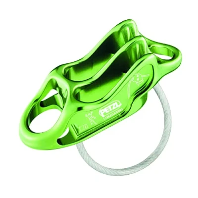 Image de PETZL Assureur REVERSO Unisex, Vert, Taille Unique