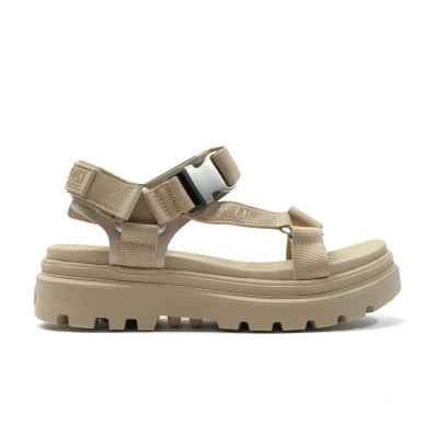 Image de Palladium Pallacruise Strap Boots Femme Beige 36 EU