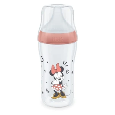 Image de Tétines pour biberons NUK Perfect Match, 0+ mois, S’adapte au palais de bébé, Évent anti coliques, Sans BPA, TÉTINE S en silicone biberons, 2 pièces