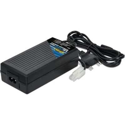 Image de Carson 500606070 Expert Compact 4A Lader RC avec Adaptateur Secteur, Chargeur pour Packs d&#039;accumulateurs NiMH à 6 éléments