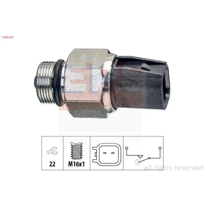Image de EPS 1.860.267 Interrupteur, feu marche arrière Made in Italy OE Equivalent FORD: Focus 2, C Max, Transit Mk6 Van, MAZDA: 3 5 portes,