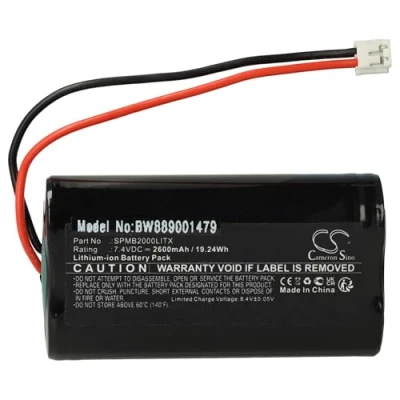 Image de vhbw Batterie Compatible avec Spektrum émetteur DX7S, DX8, DX9 télécommande Remote Control (2600mAh, 7,4V, Li ION)