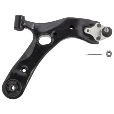 Image de FEBI BILSTEIN 43057 Bras de suspension avec ecrou crénelé Essieu avant droit, inférieur barre oscillant transversal Acier TOYOTA: Auris 5 portes