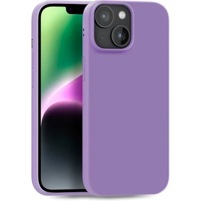 Image de MyGadget Coque pour iPhone 14 Case TPU Souple Cover Protection Extra Fine &amp; Légère Étui Coloré Anti Choc et Rayures Violet foncé