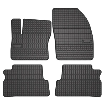 Image de FROGUM 0305 Ensemble de tapis sol Caoutchouc avant et arrière 4 noir Sur mesure FORD: C Max