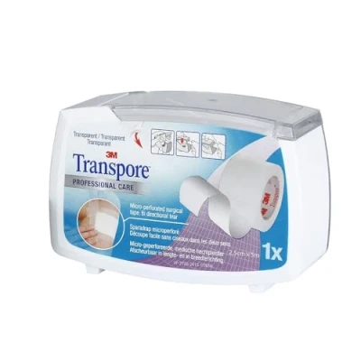 Image de 3M™ Transpore™ standard microperforé 5 m x 2,5 cm