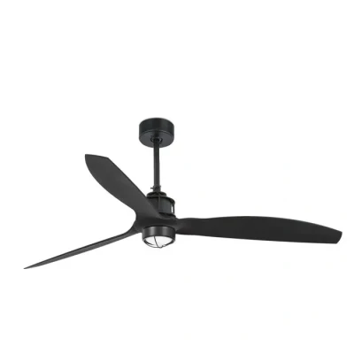 Image de Faro Justfan ventilateur de plafond avec lumière et télécommande Ø 128 cm 17W LED incl. noir mat