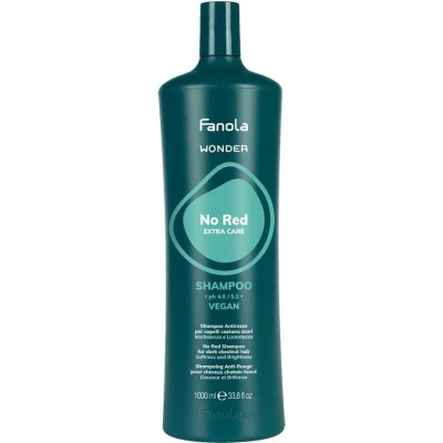 Image de Fanola Shampoing Wonder No Red Shampoo 1000 ml Pour cheveux colorés