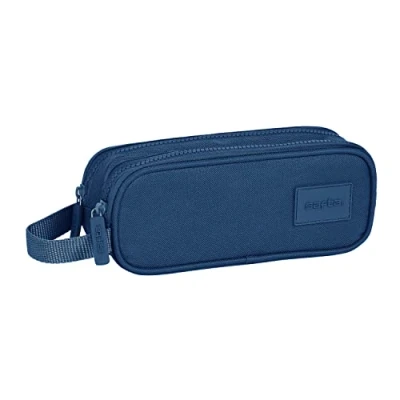 Image de safta PORTATODO Double Basic Marino, Bleu Marine, Estándar, décontracté