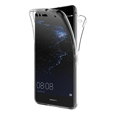 Image de AICEK Coque Huawei P10 Lite, 360 Full Body Transparente Silicone pour Lite Housse Etui Case (5,2 Pouces)