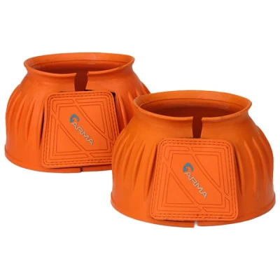Image de Arma by Shires Cloches d&#039;Obstacles Touch Close Orange Poney