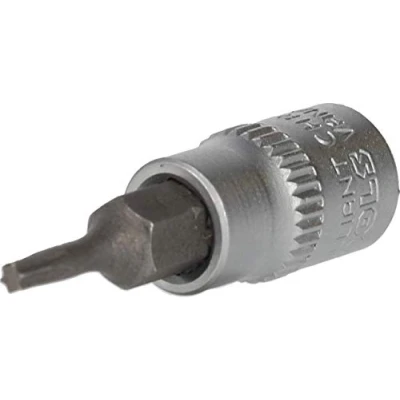 Image de BRILLIANT TOOLS BT020980 Douille Torx 1/4&quot; percée, TB9 [Powered by KS TOOLS]