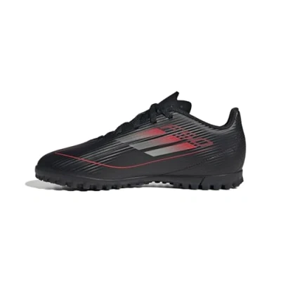 Image de adidas Performance F50 CLUB TF Unisex Chaussures de foot multicrampons pour enfants, Taille: 34, Core black/iron metallic/lucid red