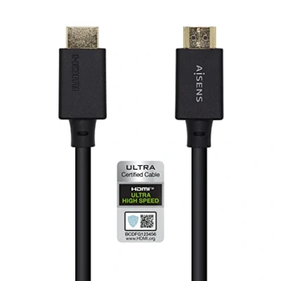 Image de AISENS A150 0422 câble HDMI 1,5 m Type A (Standard) Noir Neuf