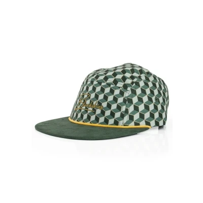 Image de Blackskies Designer 5PANEL Casquette, Taille: One Size, Green/gold