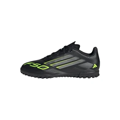 Image de adidas Performance F50 CLUB Unisex Chaussures de foot multicrampons core black/ironcoloured/lucid lemon pour enfants, Taille: 28.5