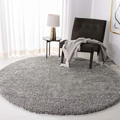 Image de Safavieh SG151 7575 Grand Tapis de Salon rectangulaire pour Une Utilisation en intérieur, Polypropylène, Argent, 200 X cm