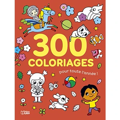 Image de 300 coloriages pour toute l&#039; année A partir de 3 ans