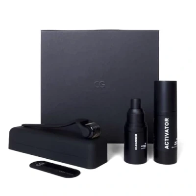 Image de Copenhagen Grooming Beard Growth Kit™ Kit de Croissance Barbe Original pour une Plus Forte Avec un Sérum Activateur Croissance, Dermo rouleau, Nettoyant et Peigne à