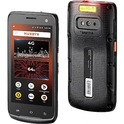 Image de [Android 8.1] Scanner de Code à Barre Android 2D, Zebra, NFC 13,56 MHz, PDA Portable 3G 4G Robuste, WiFi Mobile, 8.1 pour Le système d&#039;inventaire, Vente au détail et Fabrication